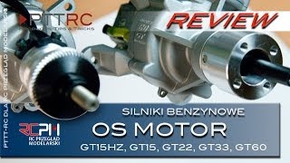 SILNIKI BENZYNOWE OS MOTOR GT15HZ GT15 GT22 GT33 GT60 [upl. by Llennahs]