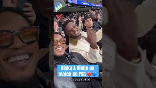 Niska et Ninho au match du PSG [upl. by Atel]