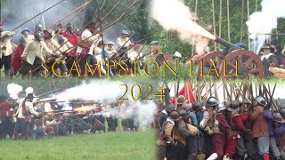 The Sealed Knot  Battle of Marston Moore  Scampston hall 2024 [upl. by Ynos779]