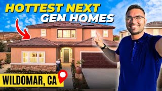 Exclusive Tour of WILDOMAR Californias HOTTEST and NEWEST Homes For Sale Near San Diego CA [upl. by Ahsyt385]