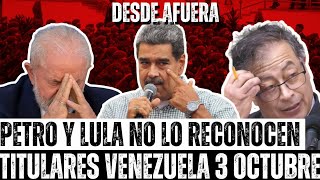 ¿Qué significa para Maduro que Lula y Petro aún no reconozcan su reelección [upl. by Bell818]