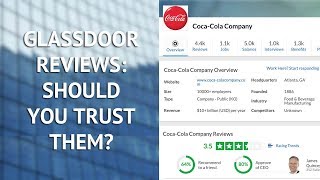 Should You Trust Glassdoor Company Reviews When Considering a New Job [upl. by Emlen]