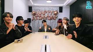 ENG SUB ATEEZ VLIVE 20201117  ❤HAPPY ATINYDAY❤ [upl. by Ttehr785]