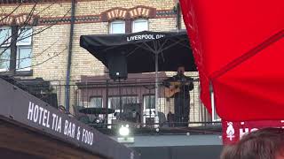 FIELDS OF ANFIELD ROAD SONG BY JAMIE WEBSTER  BOSS NIGHTS LIVE  HOTEL TIA  Liverpool FC Chants [upl. by Macleod]