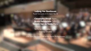 Beethoven Triple Concerto  Berlin Philharmonic Soloists Horak · Delepelaire · Van de Velde [upl. by Namielus]