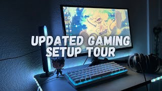 My Updated Gaming Setup Tour [upl. by Sinnod]