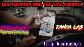 CARA CEPAT TAMBAL TANGKI BOCOR TANPA LASCUMA DITAMBAL PAKAI BAHAN SEDERHANA [upl. by Eillek78]