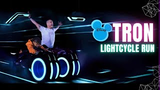 TRON Lightcycle Run Full Ride POV 4K Magic Kingdom Walt Disney World [upl. by Barclay]