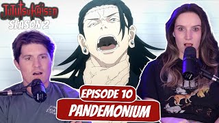 GETO FIGHTS BACK  Jujutsu Kaisen Season 2 Married Reaction  Ep 2x10 quotPandemoniumquot [upl. by Lussi177]