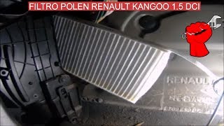 Cambiar filtro polen Renault Kangoo [upl. by Leonidas]