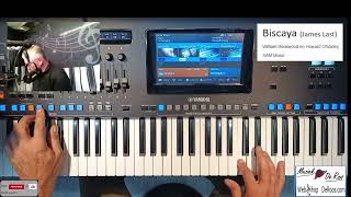 Yamaha Songstyle demo Biscaya James Last [upl. by Deerdre]