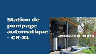 Station de pompage  CRXL [upl. by Airdnala]