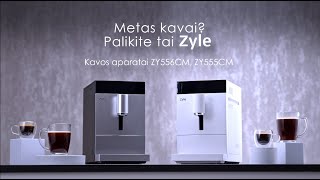 Kompaktiškas automatinis kavos aparatas Zyle ZY555CM ZY556CM [upl. by Rofotsirk]