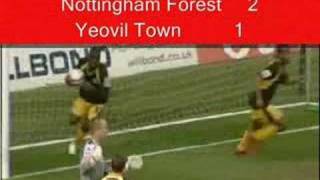 Nottingham forest vs Yeovil goals highlights and celebration [upl. by Lavicrep428]