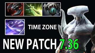 NEW CHRONO 736 Faceless Void TIME ZONE  Intense Game New Facet Skill Immortal Rank Dota 2 [upl. by Knowland433]