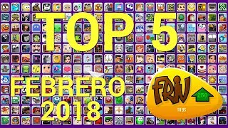 TOP 5 Mejores Juegos Frivcom de FEBRERO 2018 [upl. by Sayed]