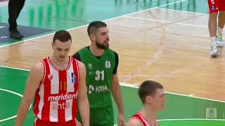 AdmiralBet ABA League 202324 highlights Round 9 Krka  Crvena zvezda Meridianbet 27112023 [upl. by Claudia]