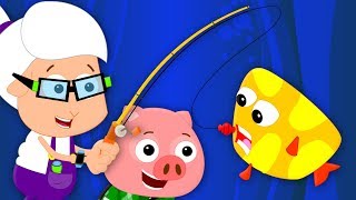 Once I Caught a Fish Alive  Counting with Gracie’s Corner  Nursery Rhymes  Kids Songs [upl. by Archie]