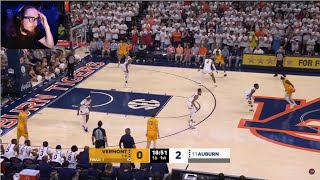 REACTING TO 11 Auburn vs Vermont Highlights  NCAA Mens Basketball  2024 College Basketball [upl. by Claretta725]