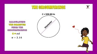 Finding the Diameter given The Circumference [upl. by Acnaib]