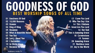 Special Hillsong Worship Songs Playlist 2024 🙏 Goodness Of God 10000 Reasons Oceans 169 [upl. by Nref]