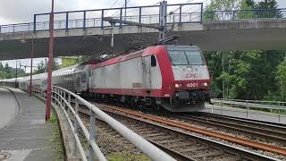 Shunting the RE train from Troisvierges to Rodange via Luxembourg part 2 [upl. by Oeht]