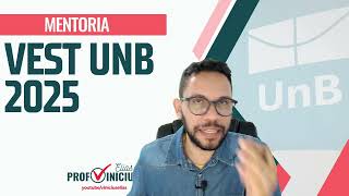 LANÇAMENTO DA MENTORIA PARA O VESTIBULAR UNB 2025 [upl. by Lynnelle]