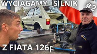 FIAT 126P JUŻ BEZ SILNIKA REMONTUJEMY [upl. by Hopkins]