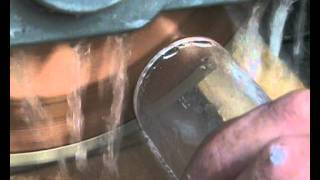 CUTTING GLASS TUBE WITH DIAMOND BLADE ART CPV MONTOLIT [upl. by Salamone]