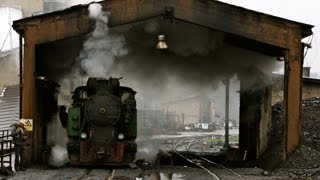 Banovici Coal Mine  Bosnian Narrow gauge Steam in the pouring rain [upl. by Tloc]