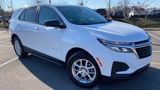 2022 Chevrolet Equinox LS 15T POV Test Drive amp Review [upl. by Troy677]