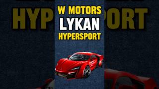 ₹29 Crore W Motors Lykan hypersport short [upl. by Trebreh]