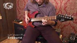 Suhr Modern Plus Fireburst EPIC UNBOXING Video [upl. by Fokos]