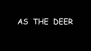 As the Deer InstrumentalKaraoke [upl. by Naujd394]