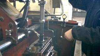 MGB engine bore honing [upl. by Eniamor]