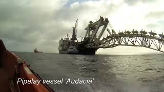 Audacia pipelay process for the Laggan project [upl. by Nereil]