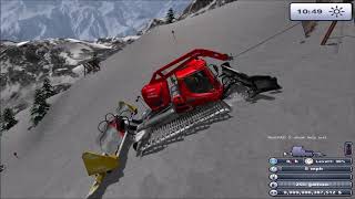 Pistenbully 400W 4F  SRS12  Ski Region Simulator 2012 [upl. by Zipporah952]