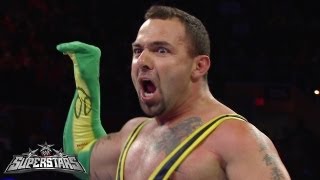 Santino Marella vs JTG WWE Superstars Sept 20 2013 [upl. by Elmore]