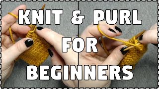 CONTINENTAL KNITTING for Beginners  STEP BY STEP Slow Tutorial [upl. by Zenas692]