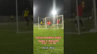 Social Football Training night in Dubai Celebration of power and health [upl. by Auburta527]