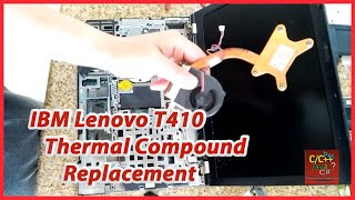 HowTOs Lenovo T410 Disassembly and Thermal Compound Replacement [upl. by Yaffit875]