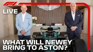 LIVE What Will Newey Bring To Aston  Will Buxton amp Lawrence Barretto Discuss [upl. by Barhos]