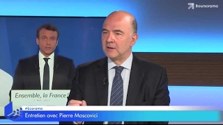 quotMacron a eu raison de ne pas se laisser faire par Trump quot Pierre Moscovici [upl. by Emile]