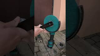 Тестирую фибровый круг доктора Дью  Testing Dr Dews fiber circle grinding tool chainsaw diy [upl. by Rhoda]