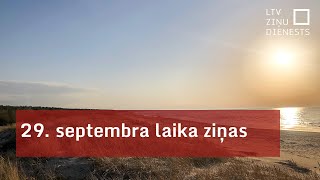 29 septembra laika ziņas [upl. by Ettecul]