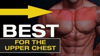 How to get a BIGGER UPPER CHEST  The quotUltimate Chest Exercisequot [upl. by Ahsiela]