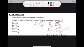 Edexcel Physics unit 4Jan 2019  WPH1MJ19 Q9 SOLVED [upl. by Acirej]