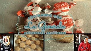 POLVORONES SEVILLANOS  Receta NAVIDEÑA [upl. by Oeram848]