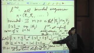 Functional Analysis  Lecture 1  UCCS MathOnline [upl. by Borg]