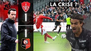 Rennes fantomatique dans le Derby Breton Un miracle pour arracher le nul contre Brest11Debrief [upl. by Fine690]